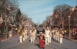 Mickey Mouse and Disneyland Band Anaheim, CA Postcard Postcard Postcard