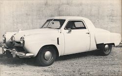 1950 Studebaker Business Coupe "The look of the future" Postcard