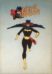 Batgirl Cartoons Postcard Postcard Postcard