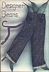 Designer Beans Xerox Art Postcard Postcard Postcard