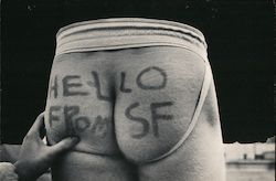 Hello From SF Postcard