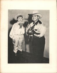 Asher Sizemore and Little Jimmie Performers & Groups Postcard Postcard Postcard