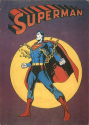 superman Cartoons Postcard Postcard Postcard