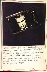 Nixon Resignation 8/73 Postcard