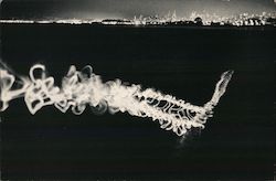 Peter Richards, Vince Grippi. "Floating Chemiluminescent Sculpture." Sept. 30 1978 Postcard