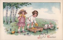 A Joyful Easter Postcard