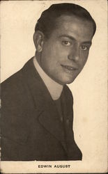 Edwin August Postcard