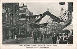 The Royal Visit, Dublin, July, 1903 Ireland Royalty Postcard Postcard Postcard