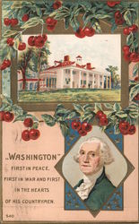 Washington First in Peace, First in War & First in the Heart of His Countrymen Postcard