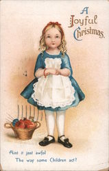 A Joyful Christmas Ain't It Just Awful the Way Some Childrn Act? Children Ellen Clapsaddle Postcard Postcard Postcard