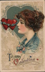 To My Valentine Postcard