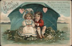 To My Valentine Children Ellen Clapsaddle Postcard Postcard Postcard