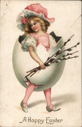 A Happy Easter Postcard