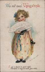 To My Own Valentine Children Ellen Clapsaddle Postcard Postcard Postcard