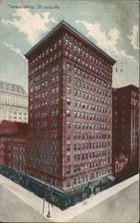 Times Building Postcard