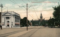 Spading Avenue and Knox College Toronto, ON Canada Ontario Postcard Postcard Postcard