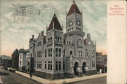 Court House San Bernardino, CA Postcard Postcard Postcard