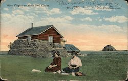 Wise Virgins on their 3000 Claim - Homesteaders Women Postcard Postcard Postcard