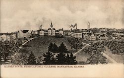 Kansas State Agricultural College Postcard