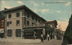 Harvey House Postcard