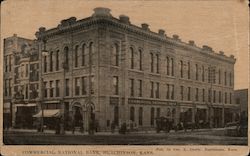 Commercial National Bank Postcard