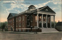 First Christian Church Postcard