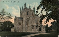 Christ's Cathedral, Salina, Kansas Postcard Postcard Postcard