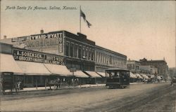 North Santa Fe Avenue Postcard