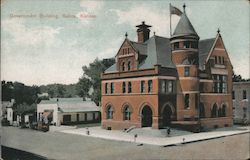 Exterior View of a Government Building Postcard