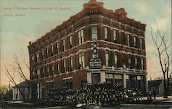 Kansas Wesleyan Business College and Students Salina, KS Postcard Postcard Postcard