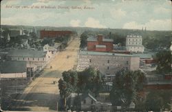 Bird's-eye View of the Wholesale District Postcard