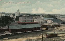 Manufacturing District - Watson, Durand, Kasper Wholesale Grocers Salina, KS Postcard Postcard Postcard