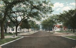 Houston Street, East from Eighth Street Postcard