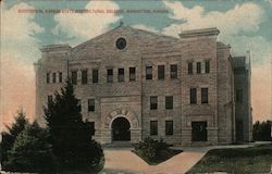 Auditorium, Kansas State Agricultural College Postcard