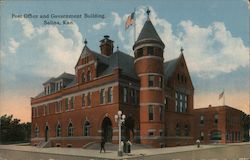 Post Office and Government Building Postcard