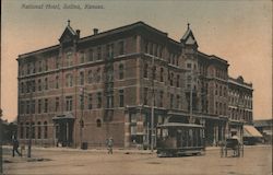 National Hotel Salina, KS Postcard Postcard Postcard