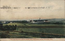 View From Bluemont, Showing Kansas State Agricultural College Postcard