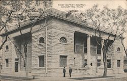 First Baptist Church Manhattan, KS Postcard Postcard Postcard