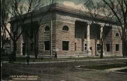 First Baptist Church Postcard