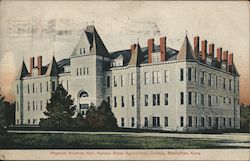 Physical Science Hall, Kansas State Agricultural College Postcard