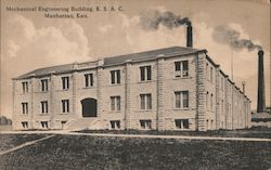 Mechanical Engineering Building K.S.A.C. Postcard