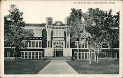 Sherman School Postcard