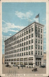 First National Bank Postcard