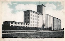 View of Elevator Hutchinson, KS Postcard Postcard Postcard