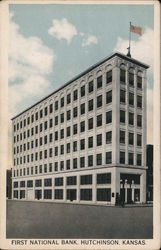 First National Bank Hutchinson, KS Postcard Postcard Postcard