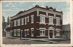 Smith's Funeral Home Postcard