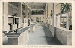 National Bank of America Salina, KS Postcard Postcard Postcard