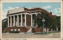 University M.E. Church Salina, KS Postcard Postcard Postcard