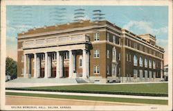 Salina Memorial Hall Postcard