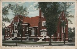 St. John's Lutheran Church Salina, KS Postcard Postcard Postcard